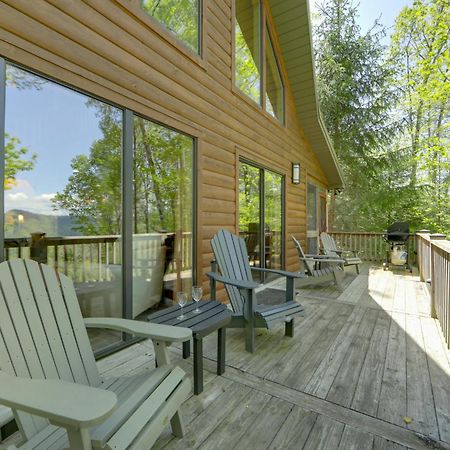 Bryson City Cabin With Hot Tub And Mountain Views! 外观 照片