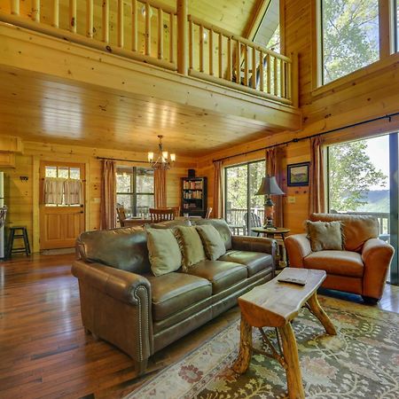 Bryson City Cabin With Hot Tub And Mountain Views! 外观 照片