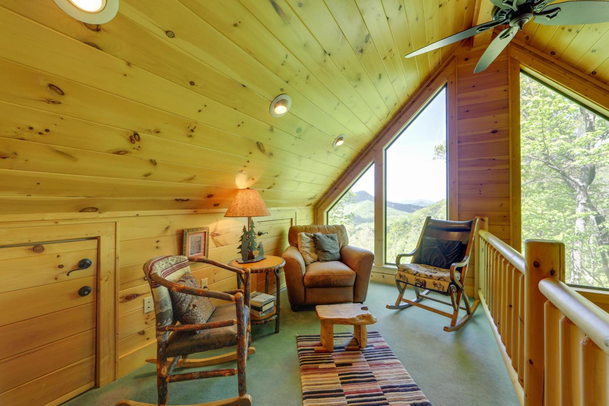 Bryson City Cabin With Hot Tub And Mountain Views! 外观 照片