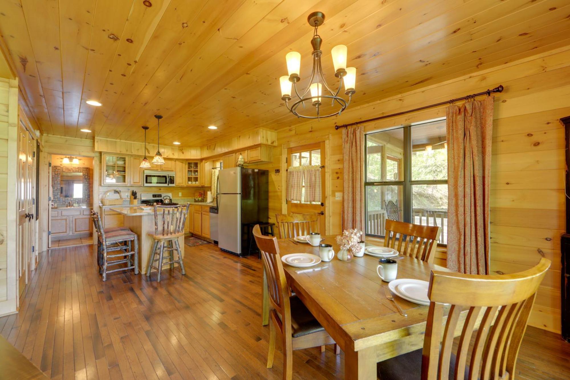 Bryson City Cabin With Hot Tub And Mountain Views! 外观 照片