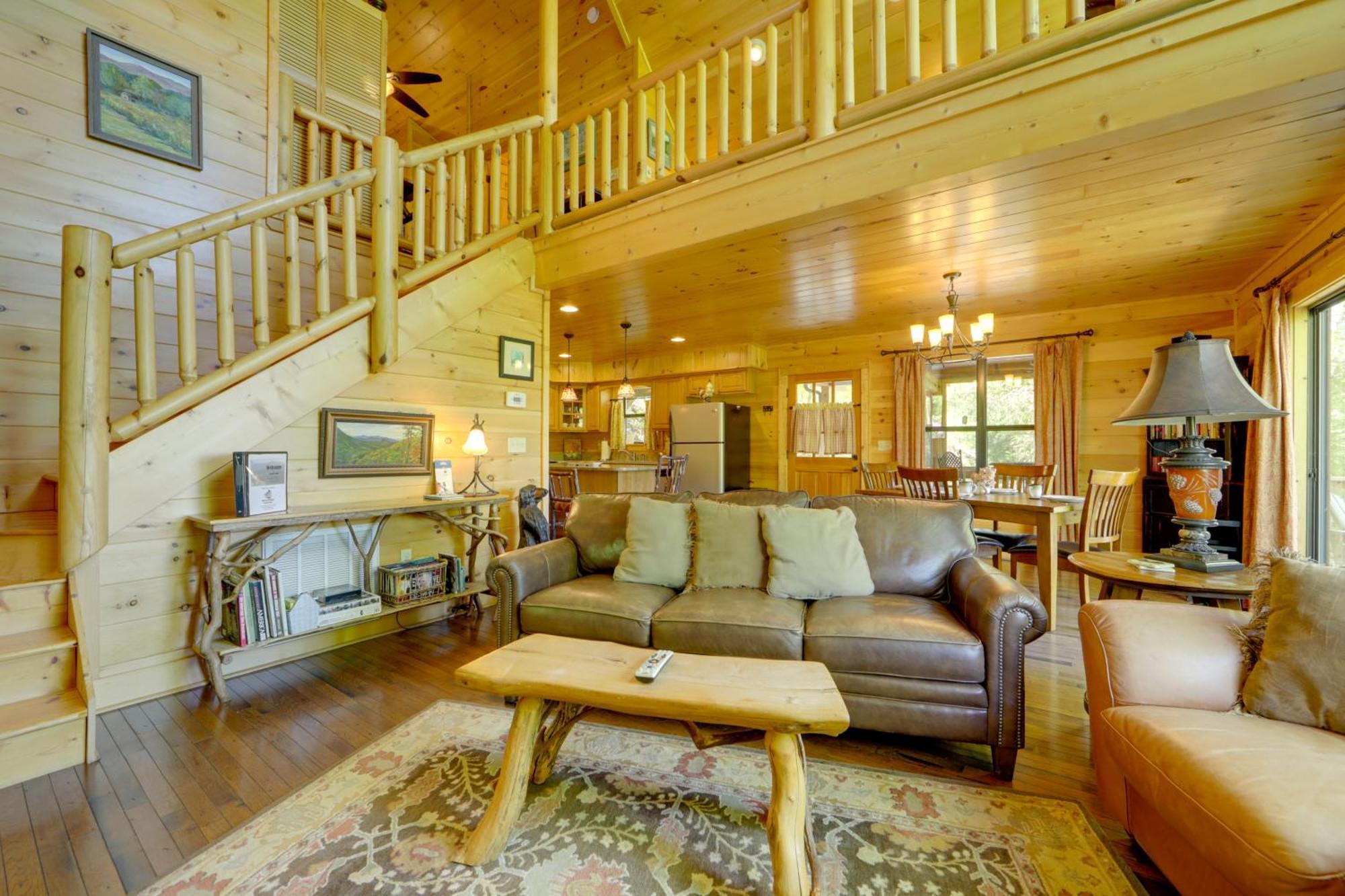 Bryson City Cabin With Hot Tub And Mountain Views! 外观 照片